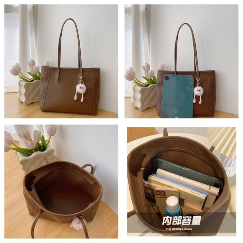 Женская кожаная сумка 3445 BROWN