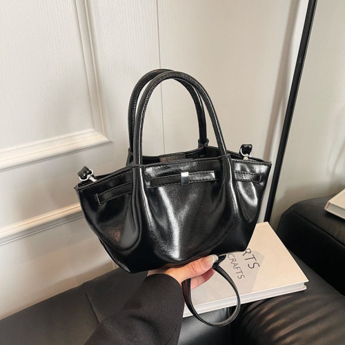 Женская кожаная сумка 5117 BLACK