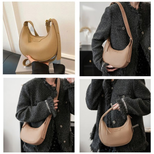 Женская кожаная сумка 9332 BEIGE