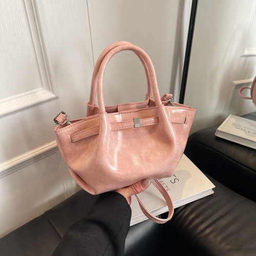 Женская кожаная сумка 5117 PINK
