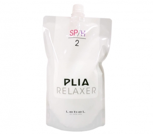 Lebel Plia Relaxer SP/H 2 - Крем фиксирующий для сенсорного выпрямления Шаг 2