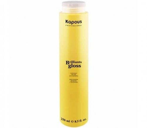 Kapous Brilliants Gloss - Блеск-бальзам для волос 250 мл