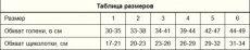 Чулок компрессионный до колена III компрессии 