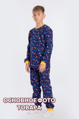 Пижама с брюками (начес) Арт. 21436М