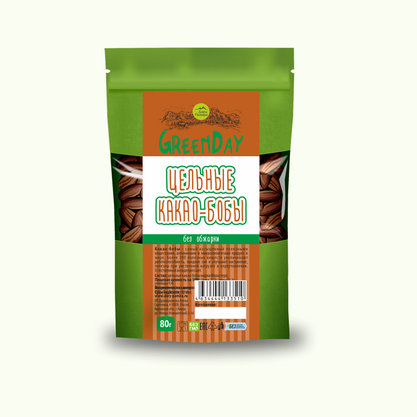 Какао-бобы (Форастеро, Кот д'Ивуар) 300гр