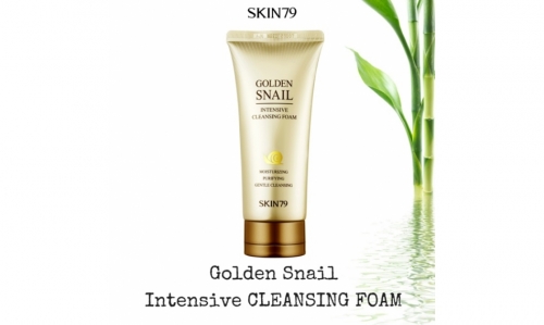 Пенка с улиточным муцином Skin79 Golden Snail Intensive Cleansing Foam