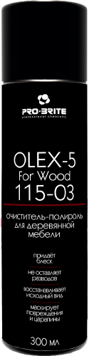 Полироль для мебели Olex-5 For Wood (аэрозоль)