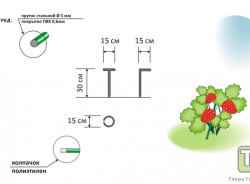 Опора для клубники 30.15