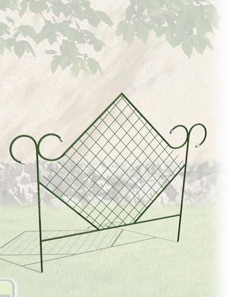 Заборчик садово-парковый Ромбик