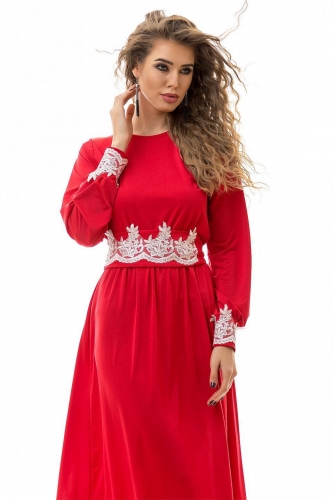 Платье красное 1414131