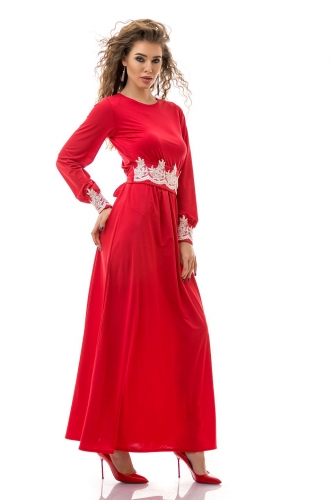 Платье красное 1414131