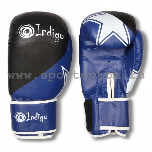 Перчатки боксёрские INDIGO PVC PS-505