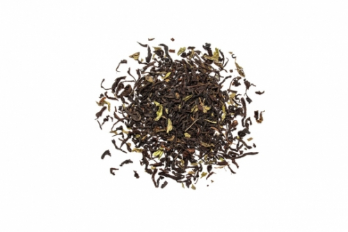 ЧАЙ С МЯТОЙ  (чай чёрный индийский байховый, мятя перечная, натуральный ароматизатор 