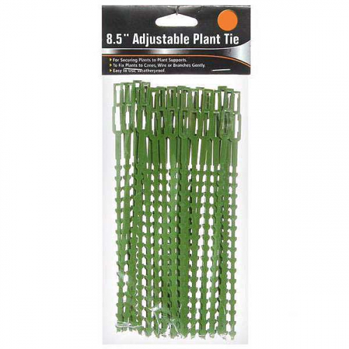 Подвязки для растений 23см 30шт пластик-хомут SH-6035 (200)