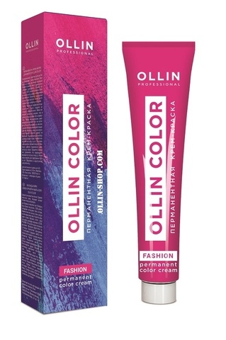 OLLIN COLOR    Fashion Color  Анти-желтый  Перманентная крем-краска для волос