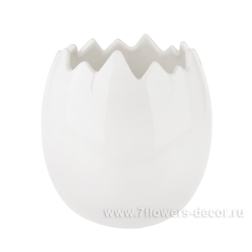 кашпо bitz, 14 см. кашпо яйцо керамика. керамическое кашпо скорлупа. кашпо яйцо скорлупа. кашпо яйцо.