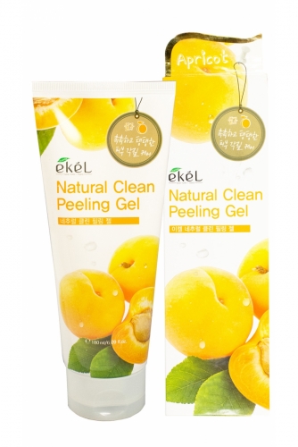Пилинг с экстрактом абрикоса Ekel Natural Clean Peeling Gel Apricot 180мл