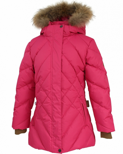 Куртка для девочек NOOMI 3, фуксиа 70063, размер 116