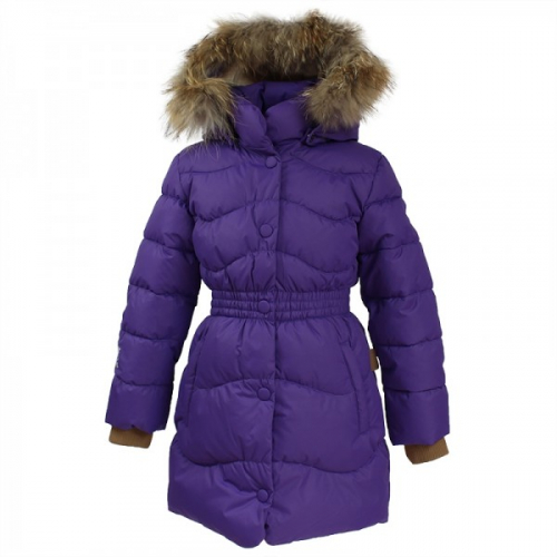 Пальто для девочек GRACE, лилoвый 70053, размер 104