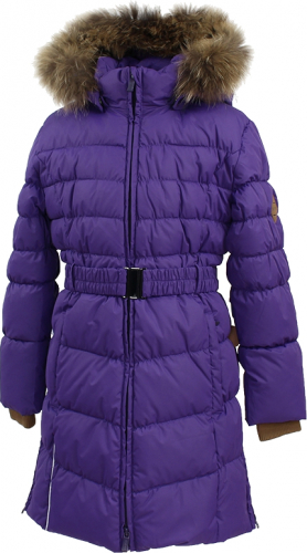 Пальто для девочек YASMINE, лилoвый 70053, размер 116