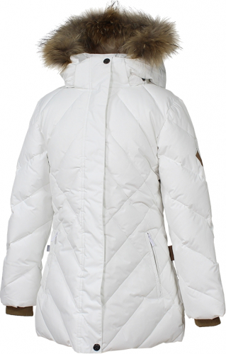 Куртка для девочек NOOMI 3, белый 70020, размер 116