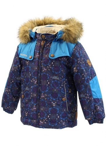 Куртка для малышей RISTO, темно-синий с принтом/ синий E86,