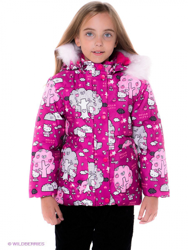 Куртка для малышей CATHY, лиловый с принтом 473, размер 80