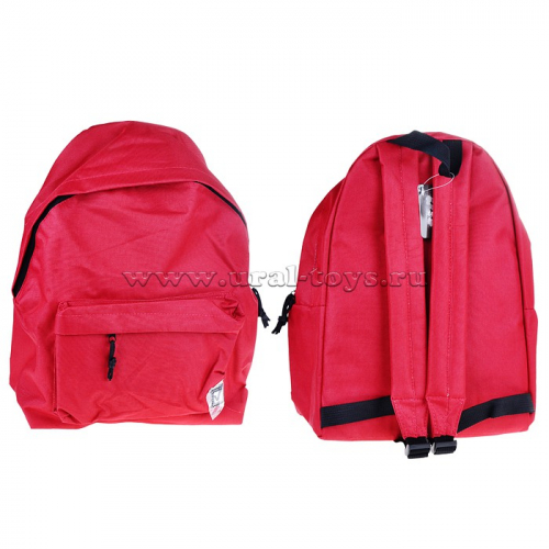 Рюкзак B-HB1629 ст.класс/студенты/молодежь, сити-формат, Красный, 41*32*14, 20 л, 225379