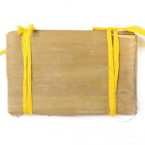 Плитка №1 в бамбуковом листе желтая лента (шу) 230-250 г