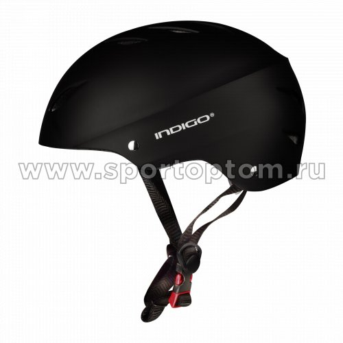 Шлем для скейтбординга взрослый INDIGO 12 вентиляционных отверстий IN320 Ч