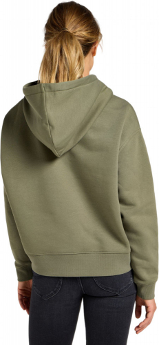 Джемпер женский LOGO HOODIE MERCANTILE GREEN, LEE