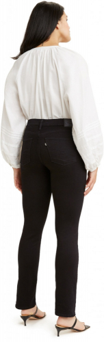 Джинсы женские 312 SHAPING SLIM SOFT BLACK, LEVIS