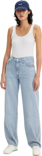 Джинсы женские BAGGY DAD DARK INDIGO - WORN IN, LEVIS
