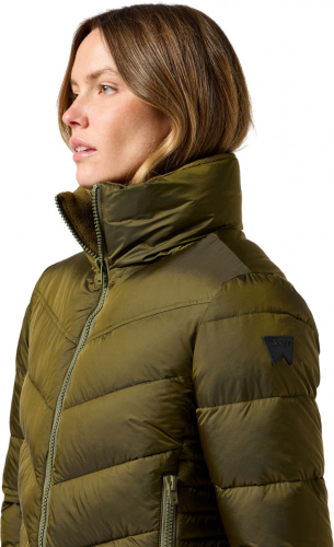 Пуховик женский SHORT PUFFER JACKET IVY GREEN, WRANGLER