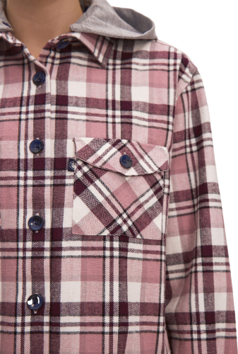 Куртка женская ACAI TARTAN HOODIE SHIRT, Lumberjack