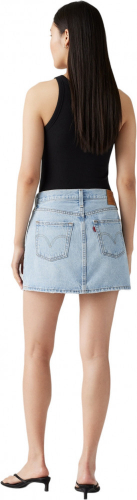 Юбка женская ICON SKIRT LIGHT INDIGO - WORN IN, LEVIS