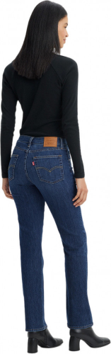 Джинсы женские 724 HIGH RISE STRAIGHT DARK INDIGO - WORN IN, LEVIS