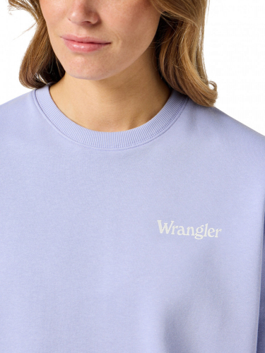 Джемпер женский REGULAR SWEAT SWEET LAVENDER, WRANGLER