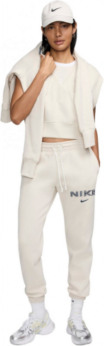 Брюки женские W NSW PHNX FLC MR STD LOGO PNT, Nike