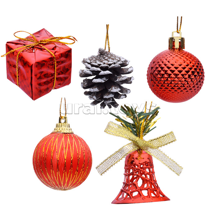 Набор новогодних шаров