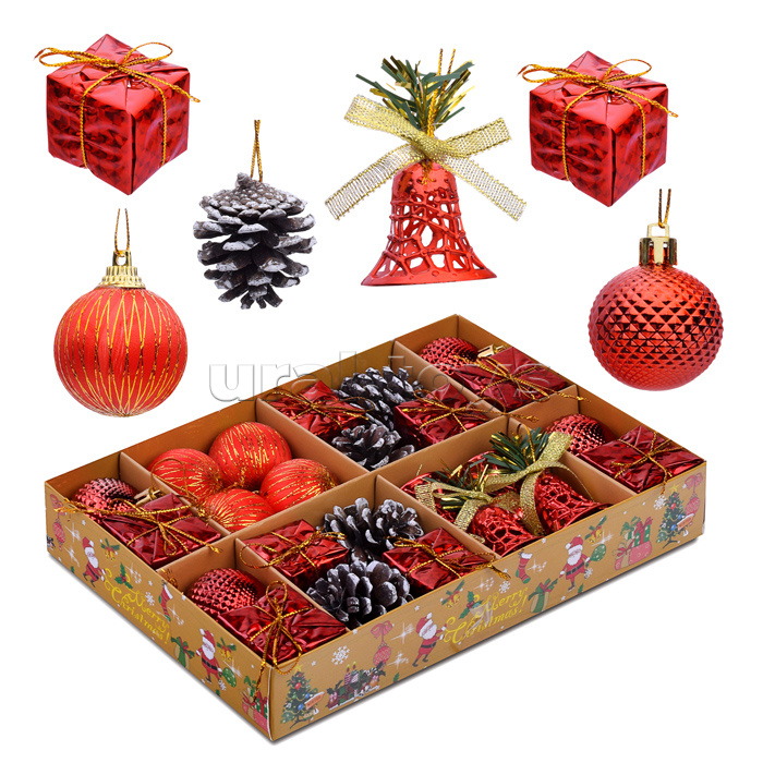 Набор новогодних шаров