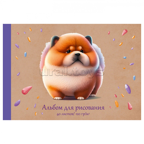 Альбом для рисования 40л. склейка 