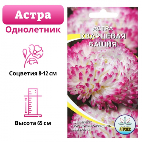 Семена цветов Астра пионовидная 