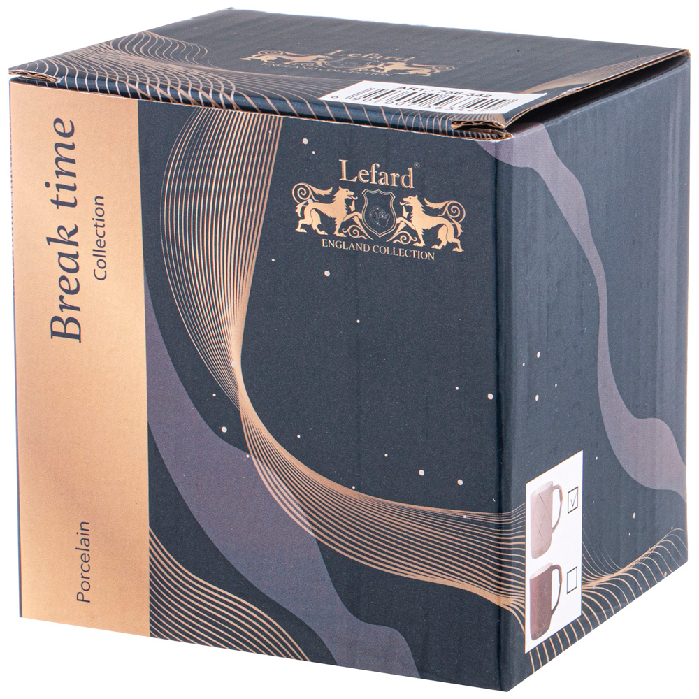 КРУЖКА LEFARD BREAK TIME, 380МЛ 12,1*8,6*11,2СМ