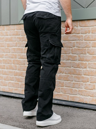 168B/Брюки Greate, флис, black