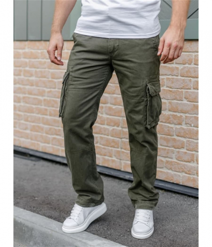 168B/Брюки Greate, флис, olive