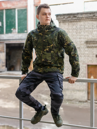 Куртка Shark Softshell, multicam dark