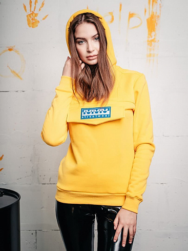 Толстовка М65 STREETWEAR женская, yellow