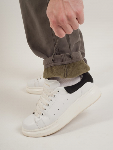 8132B/Брюки Renew на флисе, olive