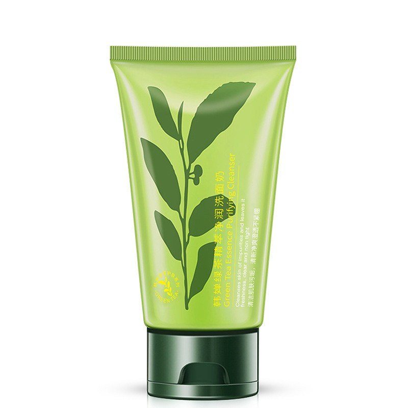 Пенка для умывания с экстрактом зеленого чая Rorec Green Tea, 100г.